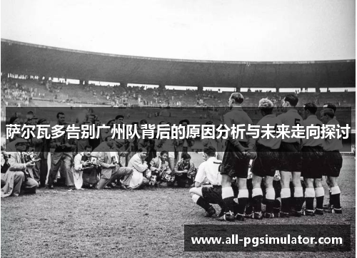 萨尔瓦多告别广州队背后的原因分析与未来走向探讨
