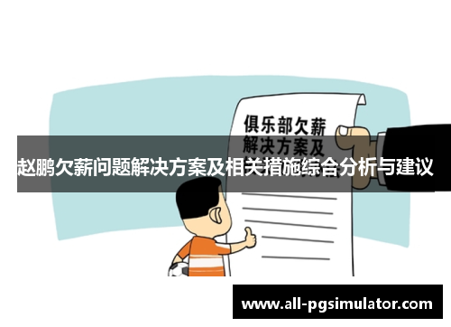 赵鹏欠薪问题解决方案及相关措施综合分析与建议