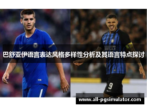 巴舒亚伊语言表达风格多样性分析及其语言特点探讨